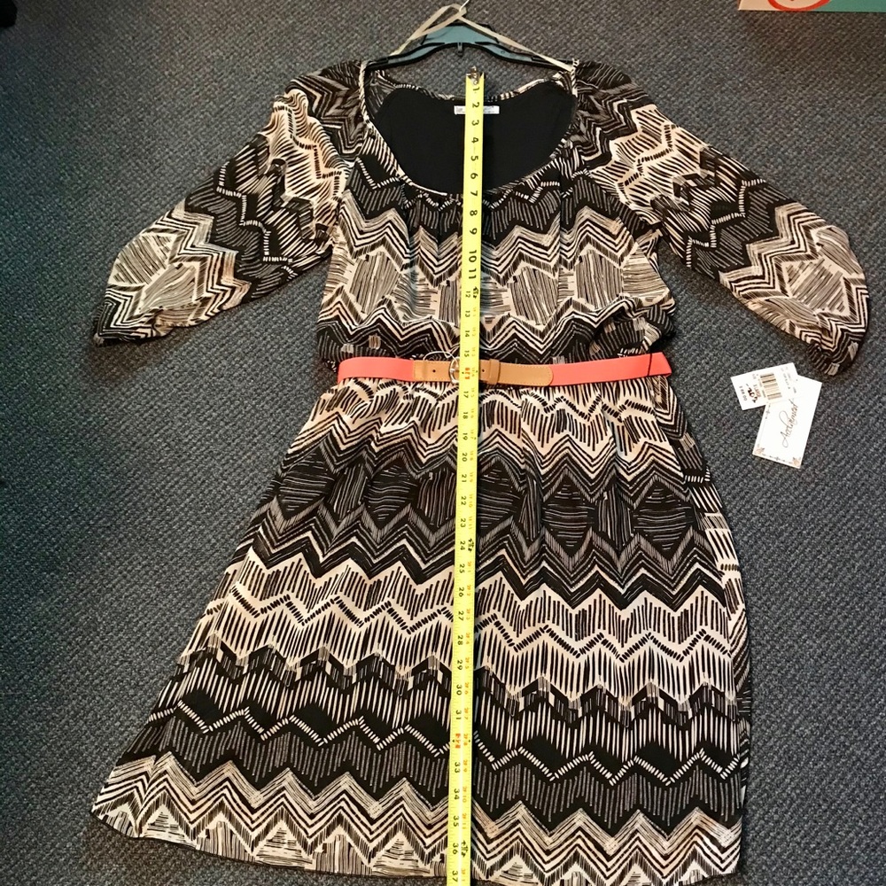 Belted dress